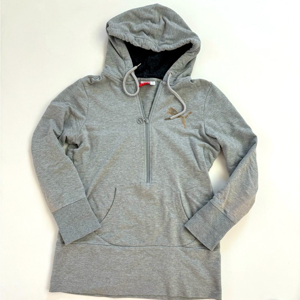 Puma long hooded sweatshirt